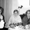 Mercè Vilaret al centre. A la seva esquerra Marta Pessarrodona i a la seva dreta Montserrat Nebot. Any 1986.